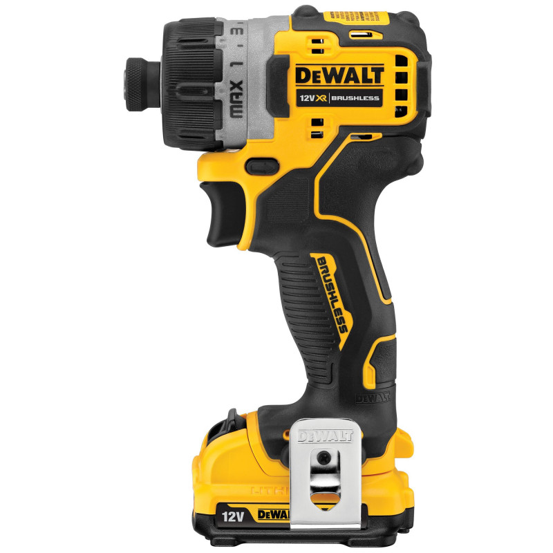 Visseuse XR 12V 2Ah Li-Ion Brushless - Dewalt | DCF601D2
