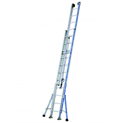 Echelles Platinium 500 coulisse à corde 2 plans 2x20 échelons Tubesca-Comabi | 02532320