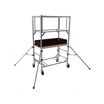 Echafaudages roulants acier Goliath 120 plancher 2,00m Tubesca-Comabi | 03144002
