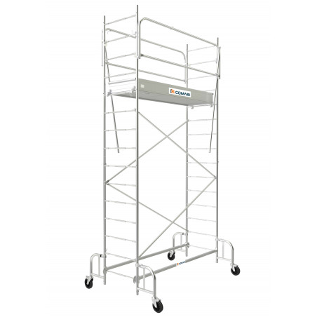 Echafaudages roulants acier Junior 200 plancher 4,80m Tubesca-Comabi | 03140048