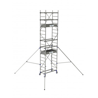 Echafaudages roulants aluminium Insider 120 color plancher 2,80m Tubesca-Comabi | 26402430