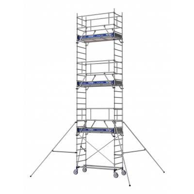 Echafaudages roulants aluminium Totem 2 line 180 plancher 180 plancher 5,85m Tubesca-Comabi | 22403660
