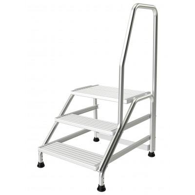 Marchepieds aluminium + kit 1 rampe 5 marches Tubesca-Comabi | 02379855