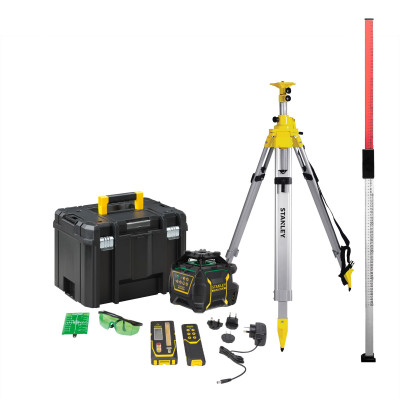 Pack investissement niveau rotatif rl750lg (li-ion) - vert - Stanley | FMHT77223-1