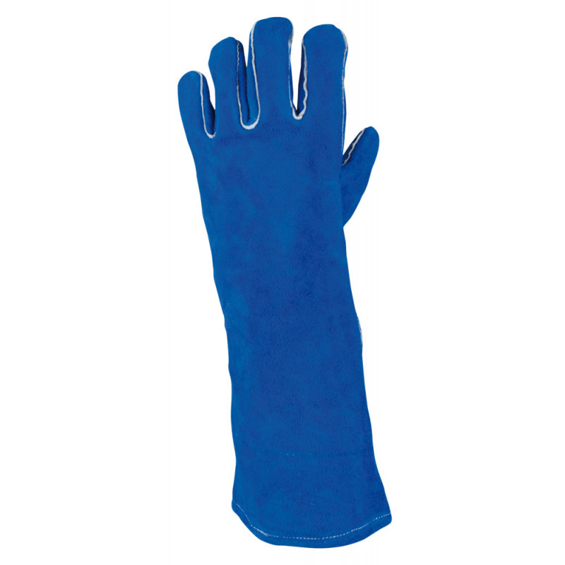 Gants de protection longs en cuir pour soudeur, XL KS Tools | 985.7040