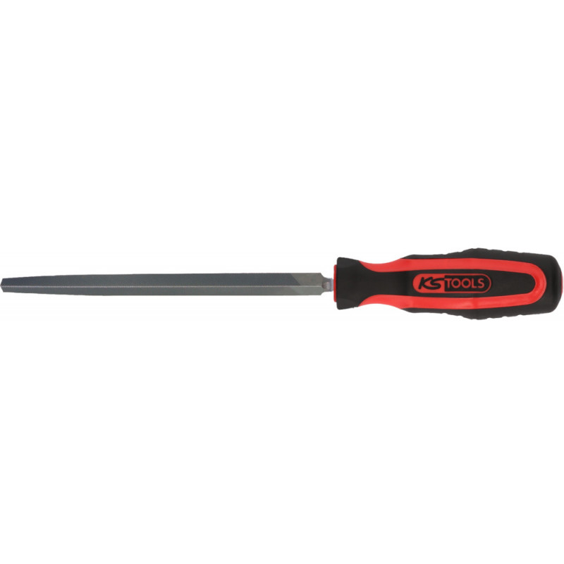 Lime triangulaire bâtarde emmanchée, L.150 mm KS Tools | 157.0424