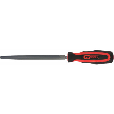 Lime triangulaire bâtarde emmanchée, L.200 mm KS Tools | 157.0425