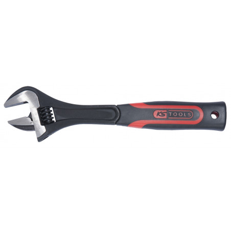 Clé à molette à manche bi-matière, 12'' - L.300 mm KS Tools | 577.0301