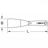 Couteaux de peintre - 75x225 mm KS Tools | 907.2265