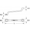 Clé polygonale contre-coudée, 10x11 mm KS Tools | 920.0210