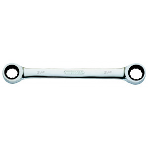 Clé polygonale à cliquet GEARplus®, 7/16''x1/2'' mm KS Tools | 503.4403