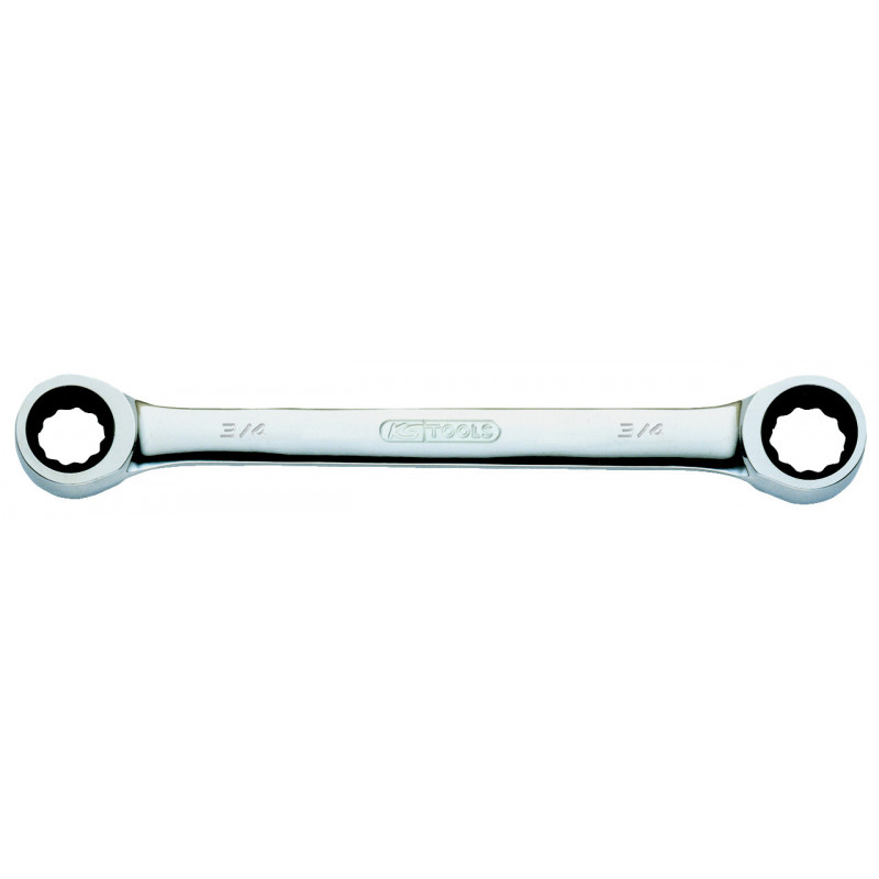 Clé polygonale à cliquet GEARplus®, 11/16''x3/4'' mm KS Tools | 503.4405