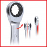 Clé polygonale à cliquet GEARplus®, 10x11 mm KS Tools | 503.4503