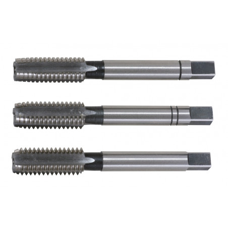 Jeu de 3 tarauds à main HSS, M4 x 0,7 | KS Tools