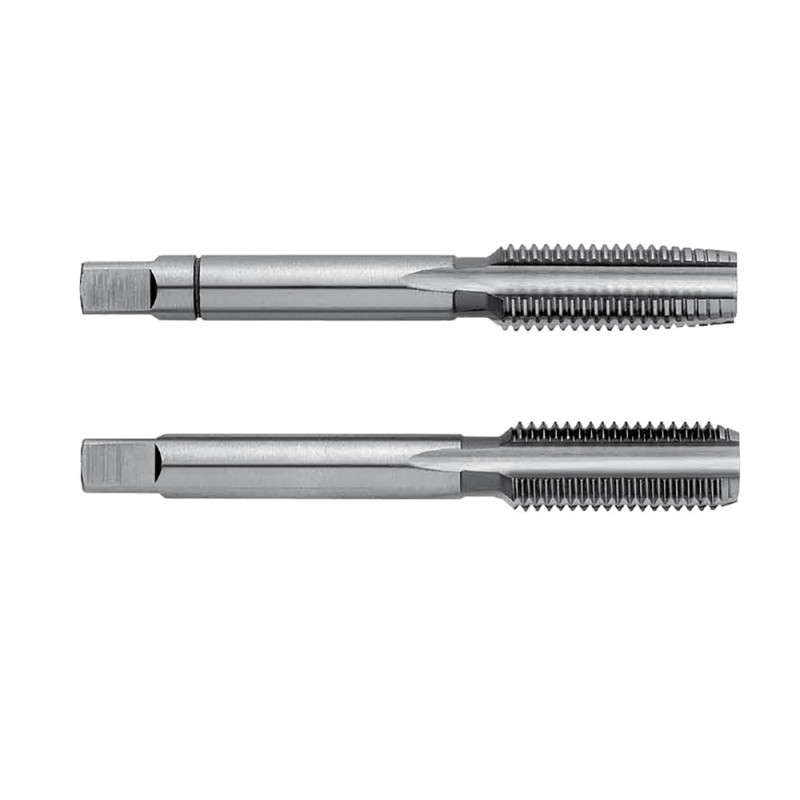 Jeu de 2 tarauds main, gaz - Ø1/4'' KS Tools | 998.0401