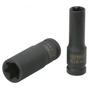 Douille longue à chocs TORX® 1/2'', E18 KS Tools | 515.1056