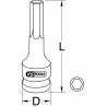 Douille longue à chocs TORX® 1/2'', T45 KS Tools | 911.0917