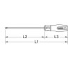 Tournevis TITANplus PHILLIPS PH1 L.75mm KS Tools | 965.0901