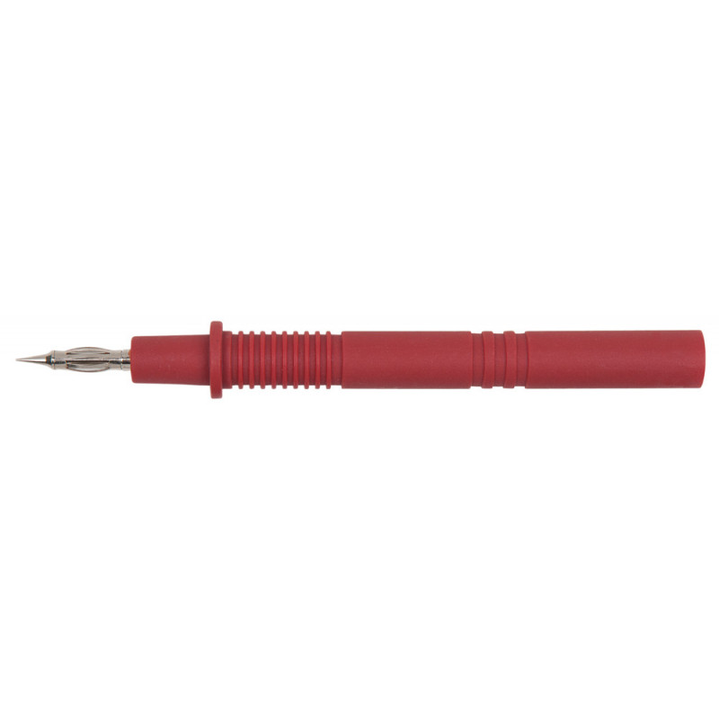 Pointe de test 4 mm - rouge - KS Tools | 150.1677