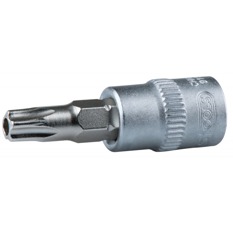 Douille tournevis ULTIMATE TORX percé 3/8", L.50 mm - T45" - KS Tools | 922.3947