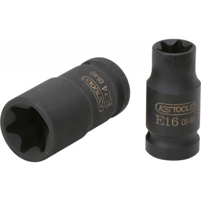 Douille à chocs courte TORX 1/2", E14" - KS Tools | 911.0961