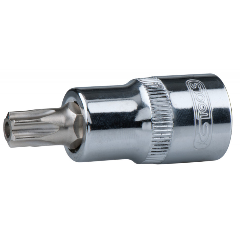 Douille tournevis ULTIMATE TORX percé 1/2", L.55 mm - T27" - KS Tools | 922.1694