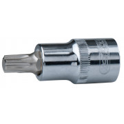 Douille Tournevis TORX T25 - KS Tools 922.1681, 1/2'', Longueur 55 Mm - Chrome Vanadium, Finition Satinée - Gamme ULTIMATE Pour Professionnels