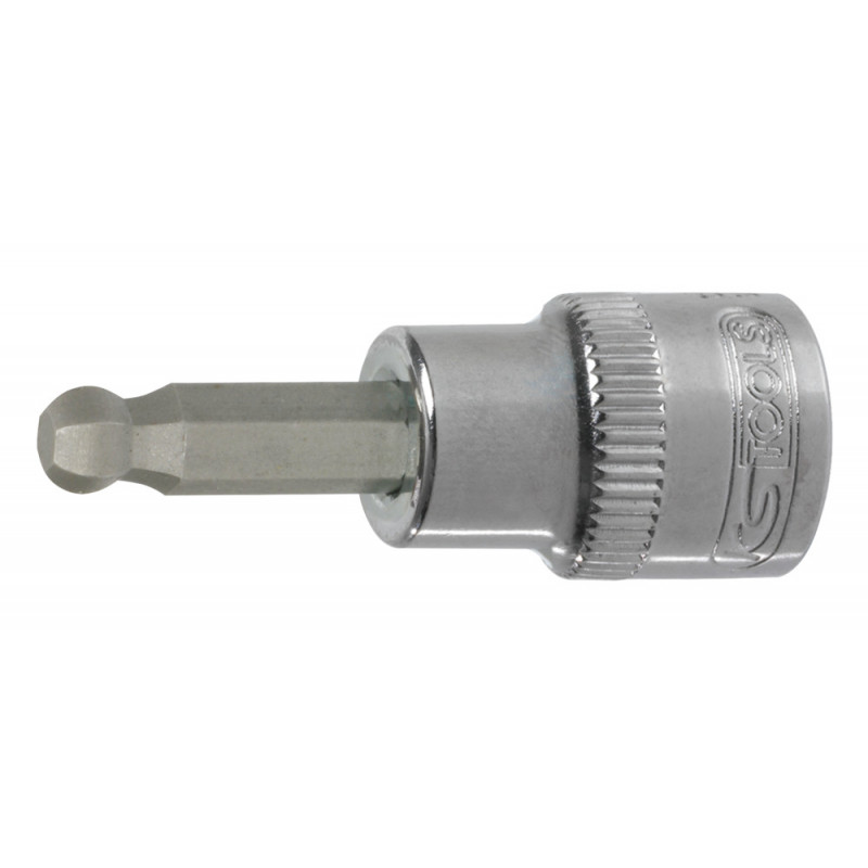 Douille tournevis 6 pans sphérique ULTIMATE 3/8", L.50 mm - 8 mm" - KS Tools | 922.3918