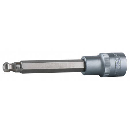 Douille tournevis 6 pans à tête sphérique ULTIMATE 1/2", L.110 mm - 5 mm" - KS Tools | 922.1755