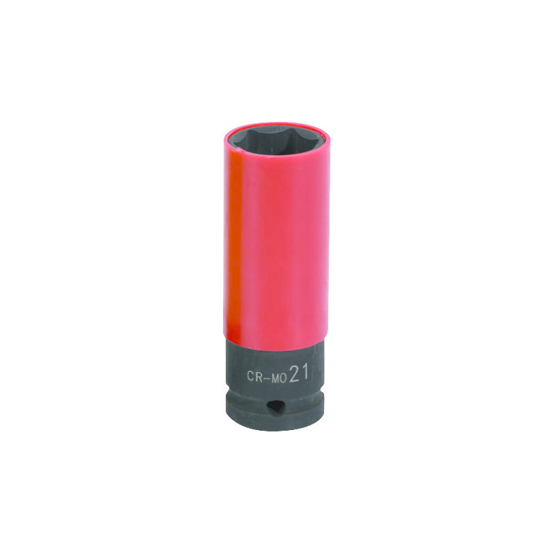 Douille 1/2" ROUGE 21MM - KS Tools | 515.1076