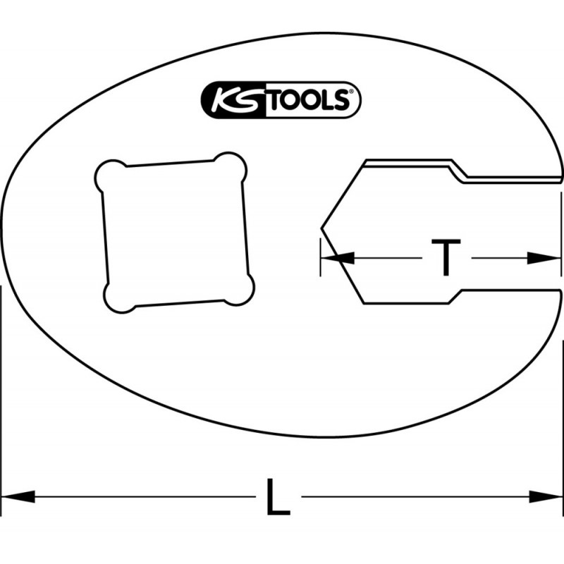 Clé QFC 3/8'', 11 mm KS Tools | 913.3811