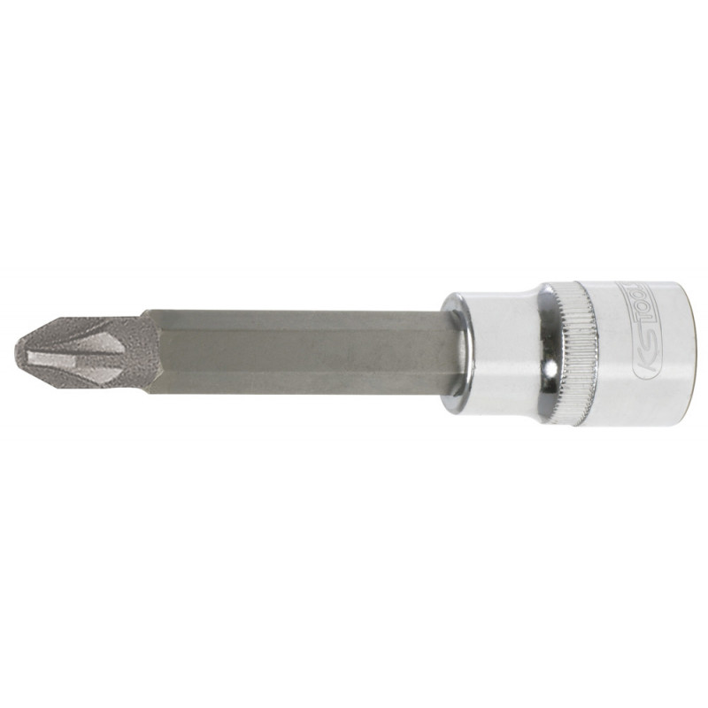 Douille tournevis ULTIMATE POZIDRIV 1/2", L.110 mm - PZ3" - KS Tools | 922.1707