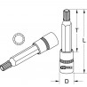Douille tournevis ULTIMATE XZN 1/2", L.110 mm - M14" - KS Tools | 922.1724