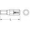 Embout de vissage 6 pans, L.30 mm - A 10 mm - 7 mm KS Tools | 930.1007