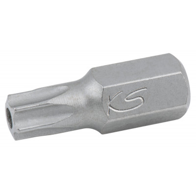 Embout de vissage TORX® percé, L.30 mm - A 10 mm - T30 KS Tools | 930.2130