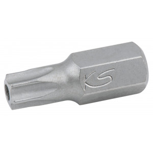 Embout de vissage TORX® percé, L.30 mm - A 10 mm - T30 KS Tools | 930.2130