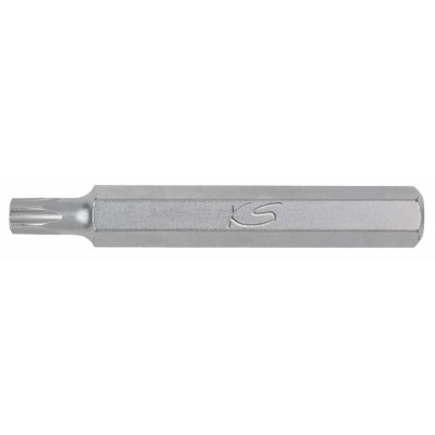 Embout de vissage TORX® percé, L.75 mm - A 10 mm - T50 KS Tools | 975.2150