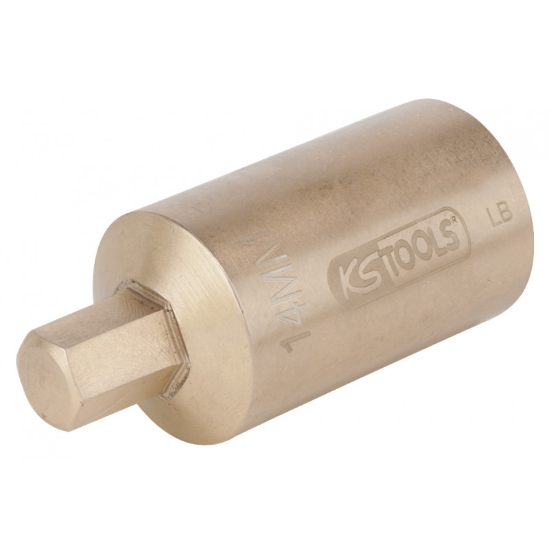 Douille tournevis 6 pans, courte BRONZEplus 41mm, 100mm - KS Tools | 963.1064