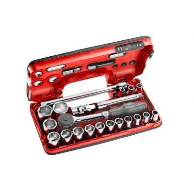 COFFRET FACOM DBOX DOUILLE 1/2" - 6 PANS - 21 PIÈCES | S.360DBOX1