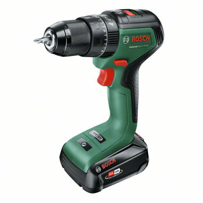 Perceuse à percussion UniversalImpact 18V-60 2 batteries 2,0Ah + AL 18V-20 - BOSCH | 0 603 9D7 102