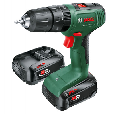 Perceuse-visseuse à percussion EasyImpact 18V-40 2 batteries 1,5Ah coffret - BOSCH | 0 603 9D8 102