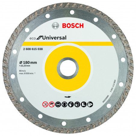 10 Dis Diama Uni Turbo BOSCH 180X22,23X7 - BOSCH | 2 608 615 047