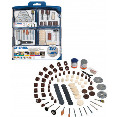 Dremel 724 Set d'accessoires 150 pcs multi-usage - BOSCH | 2 615 S72 4JA