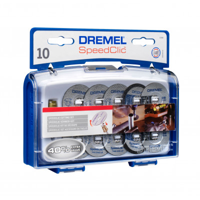 Dremel S690 Jeu de 10 disques à tronçonner adaptateur EZ SpeedClic - BOSCH | 2 615 S69 0JA