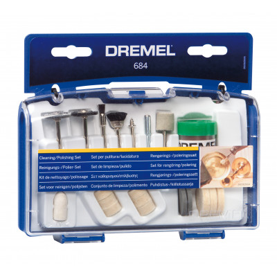 Dremel 684 Jeu de 20 pièces nettoyage/polissage - BOSCH | 2 615 068 4JA