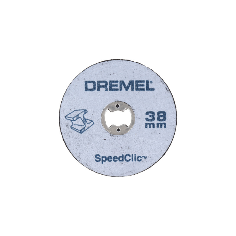 Adaptateur EZ SpeedClic + 2 Disques A Tronçonner 38 mm DREMEL - 2615 S406  JC