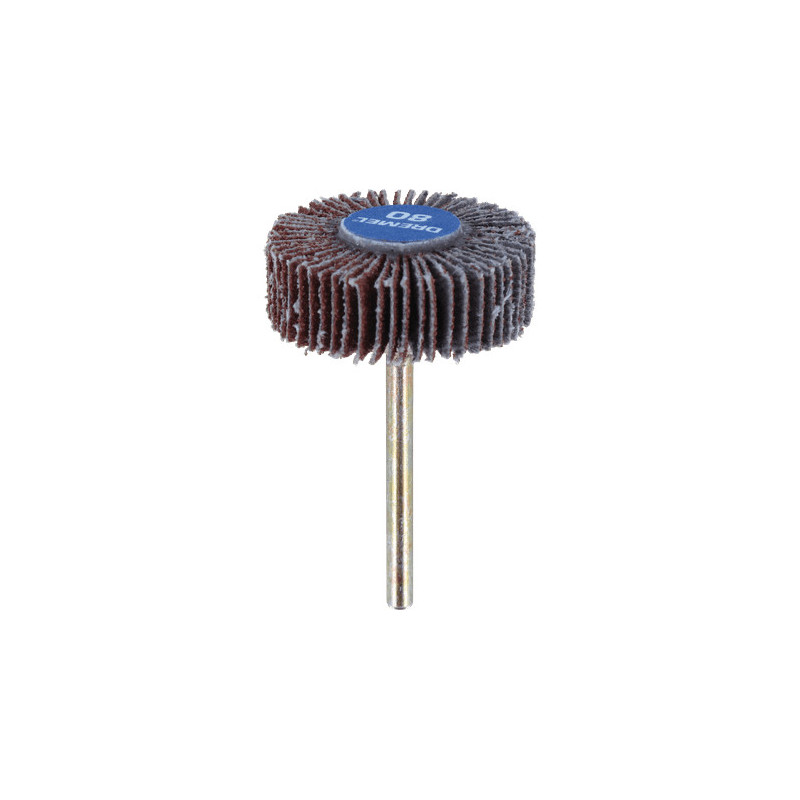 Dremel 50 2 Roue à lamelles ø 28 mm ep.9,5 mm grain 80 - BOSCH | 2 615 050 232