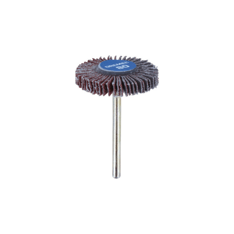 Dremel 50 4 Roue a lamelles ø 28 mm ep.4,8 mm grain 80 - BOSCH | 2 615 050 432