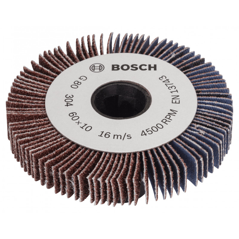 Accessoires PRR / TEXORO Rouleau lamelle 10mm Rainures Grain 80 - BOSCH | 1 600 A00 14Y