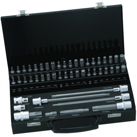 KIT EMBOUTS 10  49 PCS - Bahco | BE5049